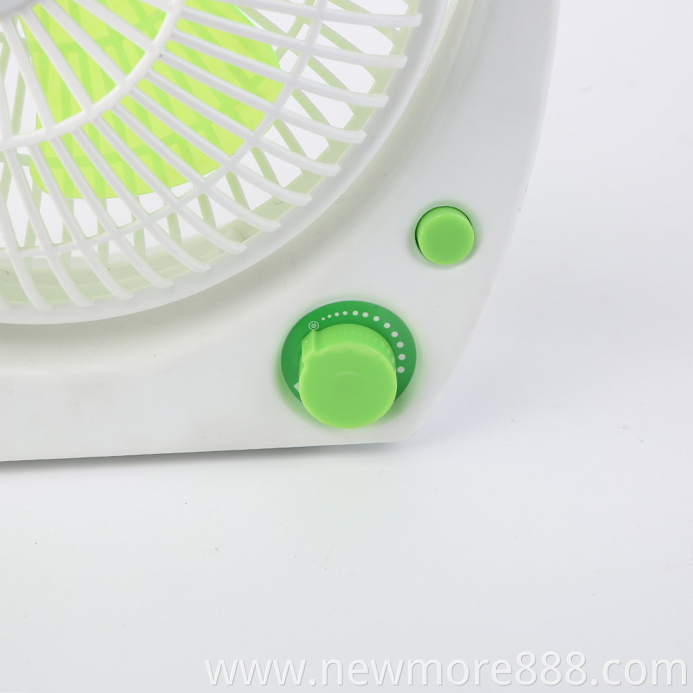 Led 3 Speed Mini Usb Fan For Desk